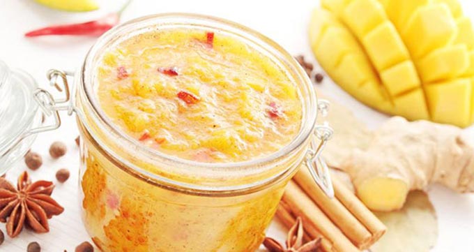 طرز تهیه ی سس انبه خانگی