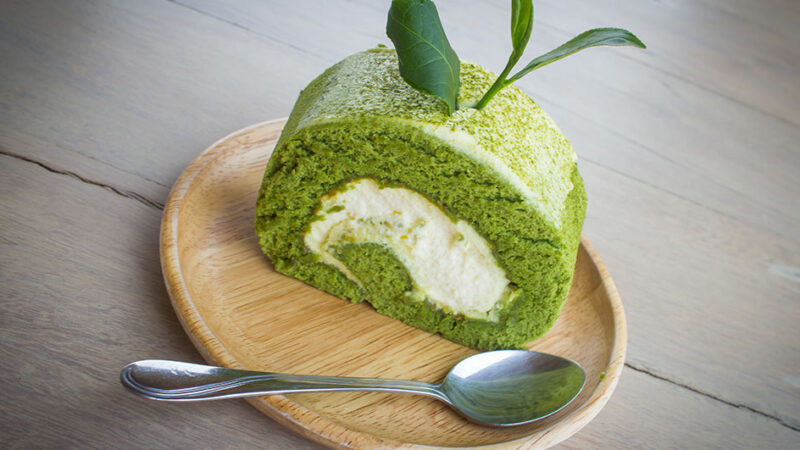 کیک چای سبز و روش پخت آن چگونه است؟