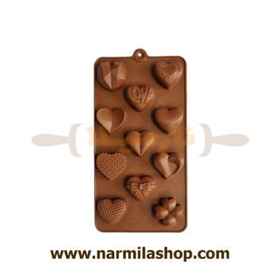 فروش قالب شکلات قلب11 مدل