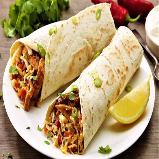 دستور پخت بوریتو گیاهی