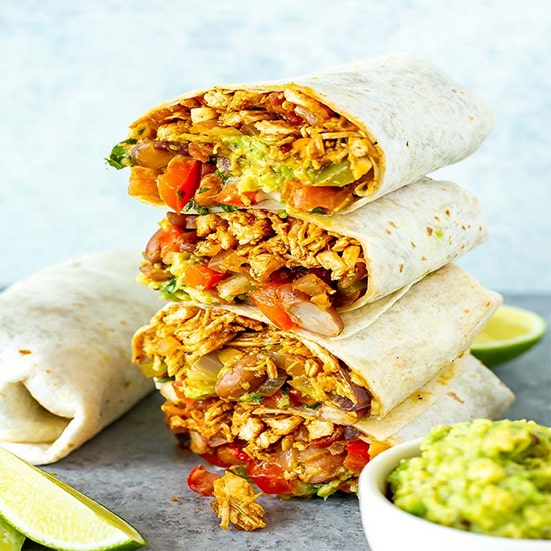 آموزش بوریتو گیاهی